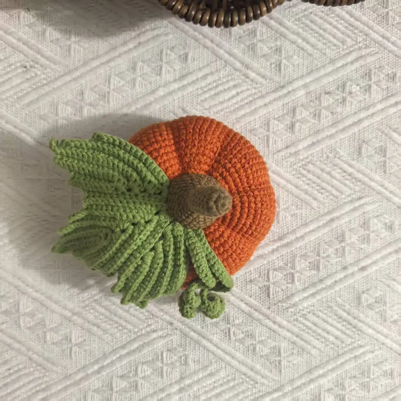 Halloween Häkel-Kürbisse Fertige Handgemachte Gewebte Kürbisse Kreative Gestrickte Gemüse Halloween-Dekoration – Detail 4
