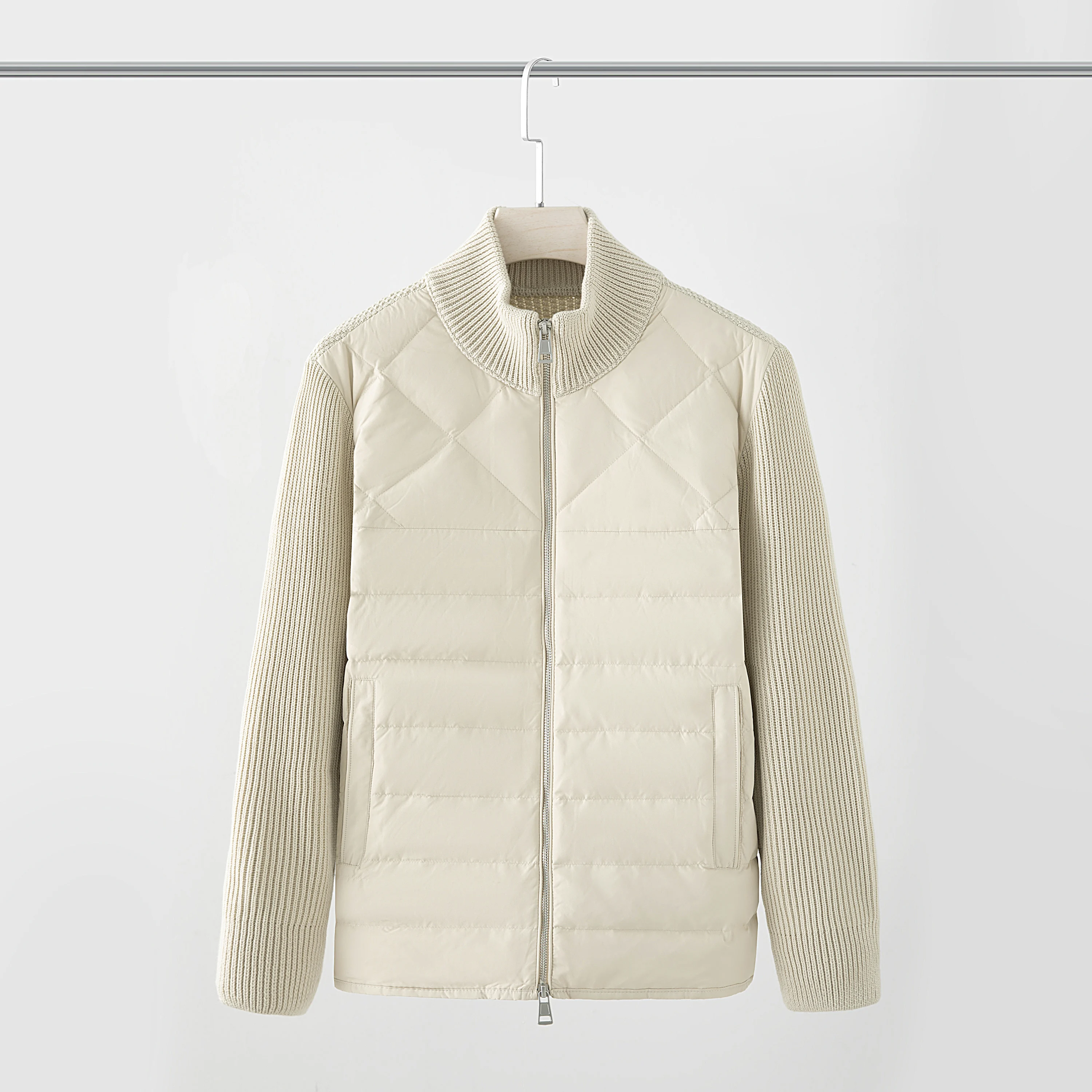 Ciclismo all'aperto Viaggi Campeggio Escursionismo Frangivento Pesca Tempo libero Alpinismo Arrampicata su roccia Piumino lavorato a maglia patchwork