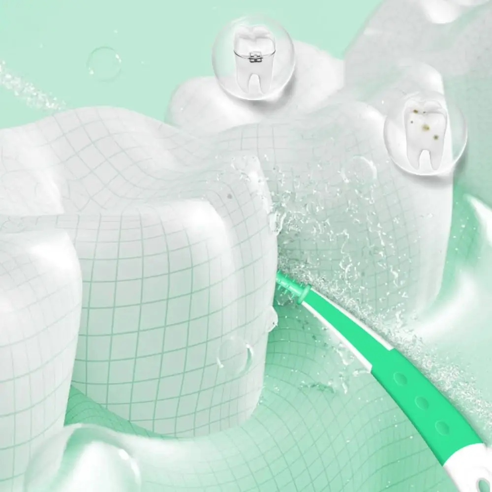 

60Pcs Inter-Dental Silicone Interdental Brush Tooth Cleaning Soft Bristle Orthodontic Interdental brush Gingival Sensitivity