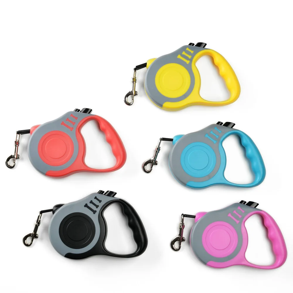 Use this premium, durable retractable nylon dog leash for effortless hiking, walking, and running. Perfect for small puppies, th