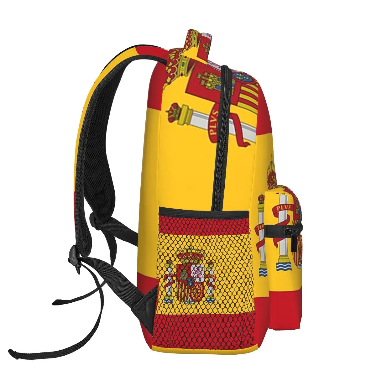 Flag Of Spain Backpacks Boys Girls Bookbag Children School Bags Cartoon Laptop Rucksack Shoulder Bag Large Capacity