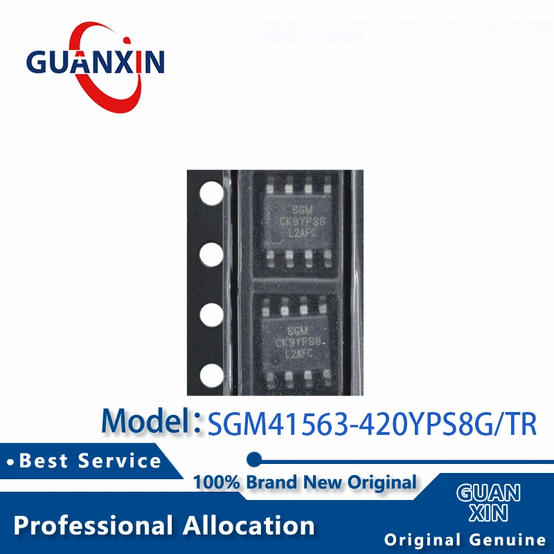 

100% New SGM41563-420YPS8G SGM41563-420YPS8G/TR SOIC-8 Marking SGMCK9YPS8 SGM41563-420