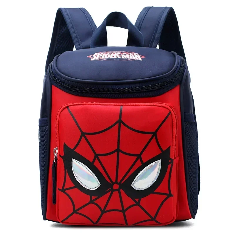 Aoger Anime Spiderman Design Backpack Frozen Cars Printing Boys Primary Children School Bag Kids Kindergarten Backpack Travel