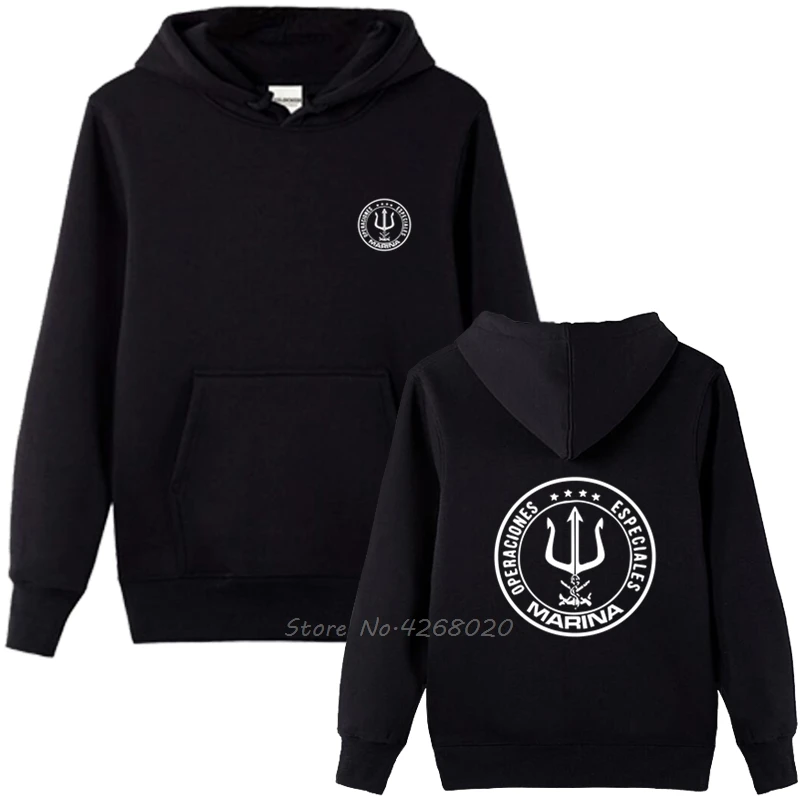 New Mexico Marina Special Operations Forces Operaciones Especiales hoodie Men's Fleece Hoodies Sweatshirt Hoody Coat