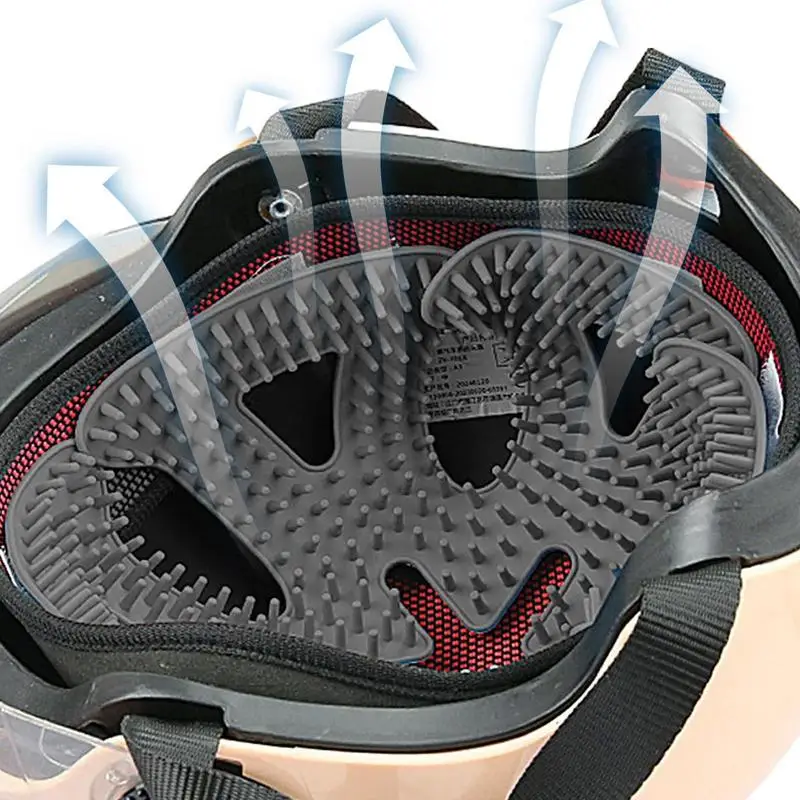 

Подкладка для мотоциклетных шлемов Гибкая охлаждающая подкладка для шлемов Подкладка для шлемов Внутренняя подкладка Универсальный коврик для подушек Защитные шлемы