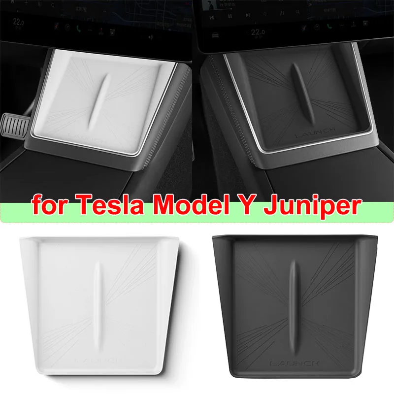Für Tesla Model Y Juniper 2026 Kabelloses Ladepanel Schutzmatte Silikon-Pad Abdeckung Neues Model Y Ladegerät Polster Zubehör