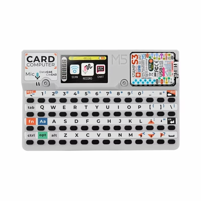 

A73P-Cardputer Stamps3 Микроконтроллер 56, клавиатура, карта компьютера