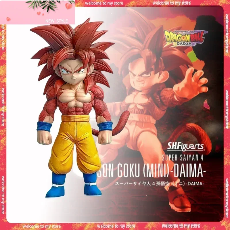 

17 см Dragon Ball аниме персонажи Big Devil Super Saiyan 4 Son Goku фигурка ПВХ фигурка модель коллекция украшения игрушки