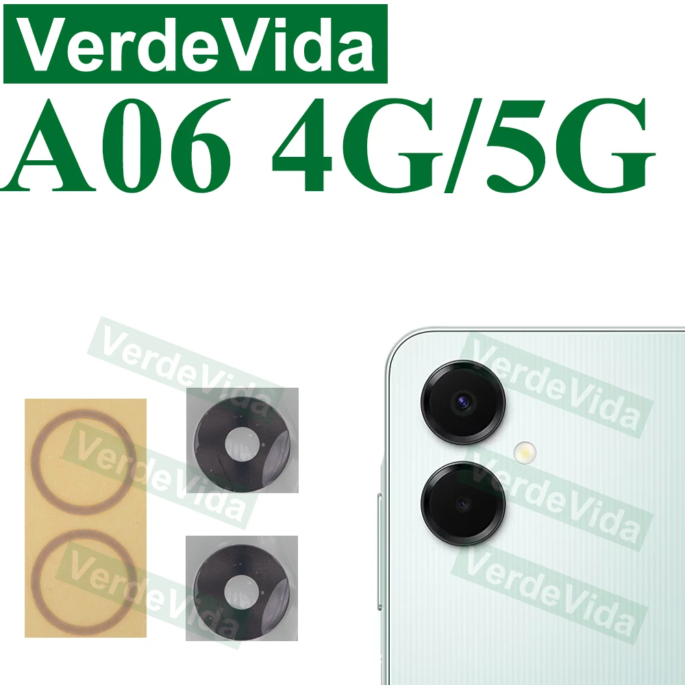 10Pcs Back Camera Glass Lens for Samsung Galaxy A36 A56 A16 A06 A26 A05 A15 A25 A35 A55 A05s A24 A34 A54 Ahesive Glue Sticker image 6