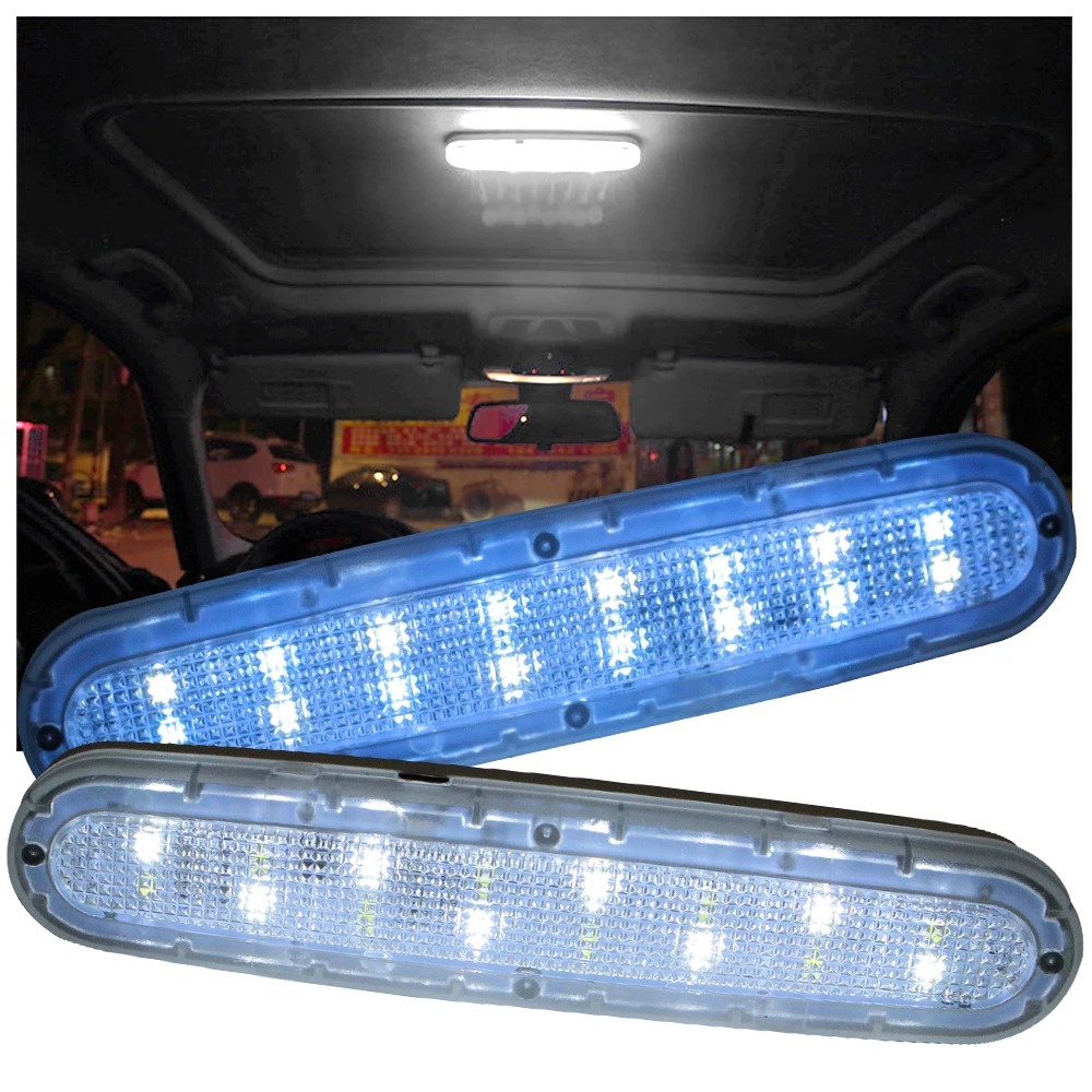 

USB Charging Dome Vehicle Indoor Ceiling Lamp Car-styling LED Car Interior Reading Light Auto Roof Magnet Lamp Universal 1pcs