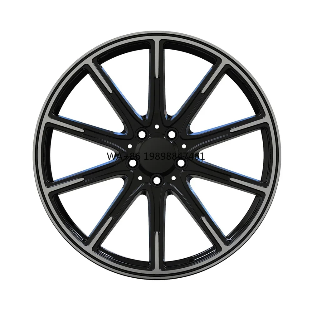 

Customized Forged Wheels 20 Inch Rims Black Painted One Piece Forged Wheels 5x112 for Bentley GT
