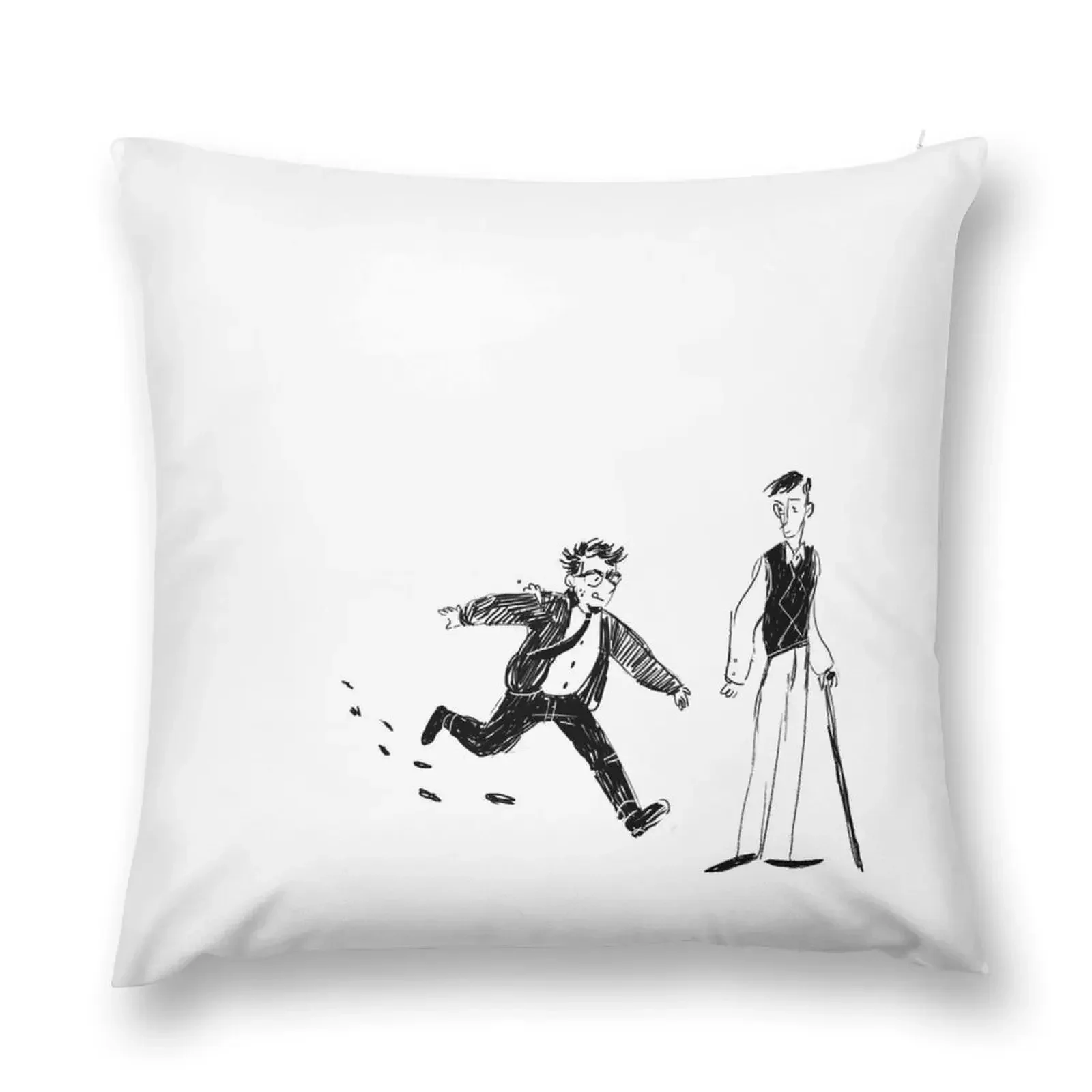 very small scientists have very big work to do Throw Pillow christmas pillowcases anime girl christmas supplies pillow