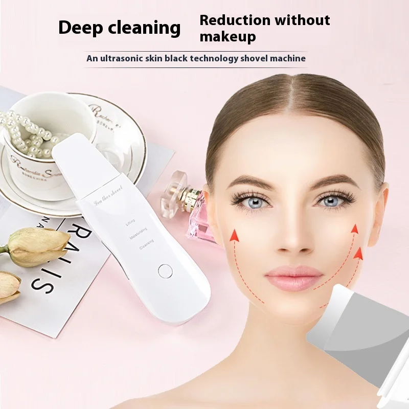 

New Electric Ultrasonic Peeling Machine, Household Electric Peeling Knife, Facial Beauty, Blackhead Scraping, Pore Cleaning