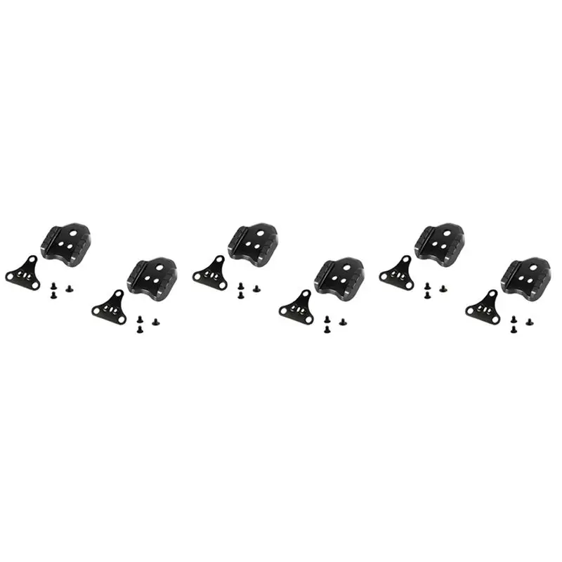 

Shoppingsports 3Set Bicycle Lock Pedal Adapter Road Convert MTB Pedal SPD Shoe Cleat Cover Dual-Use Adapter Cleats Bicycle Acces