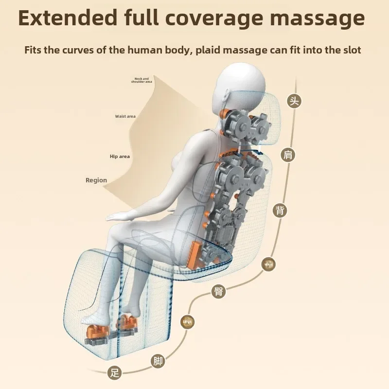 Multifunctional Household Full Body Kneading Massage Cushion for Neck Back and Waist