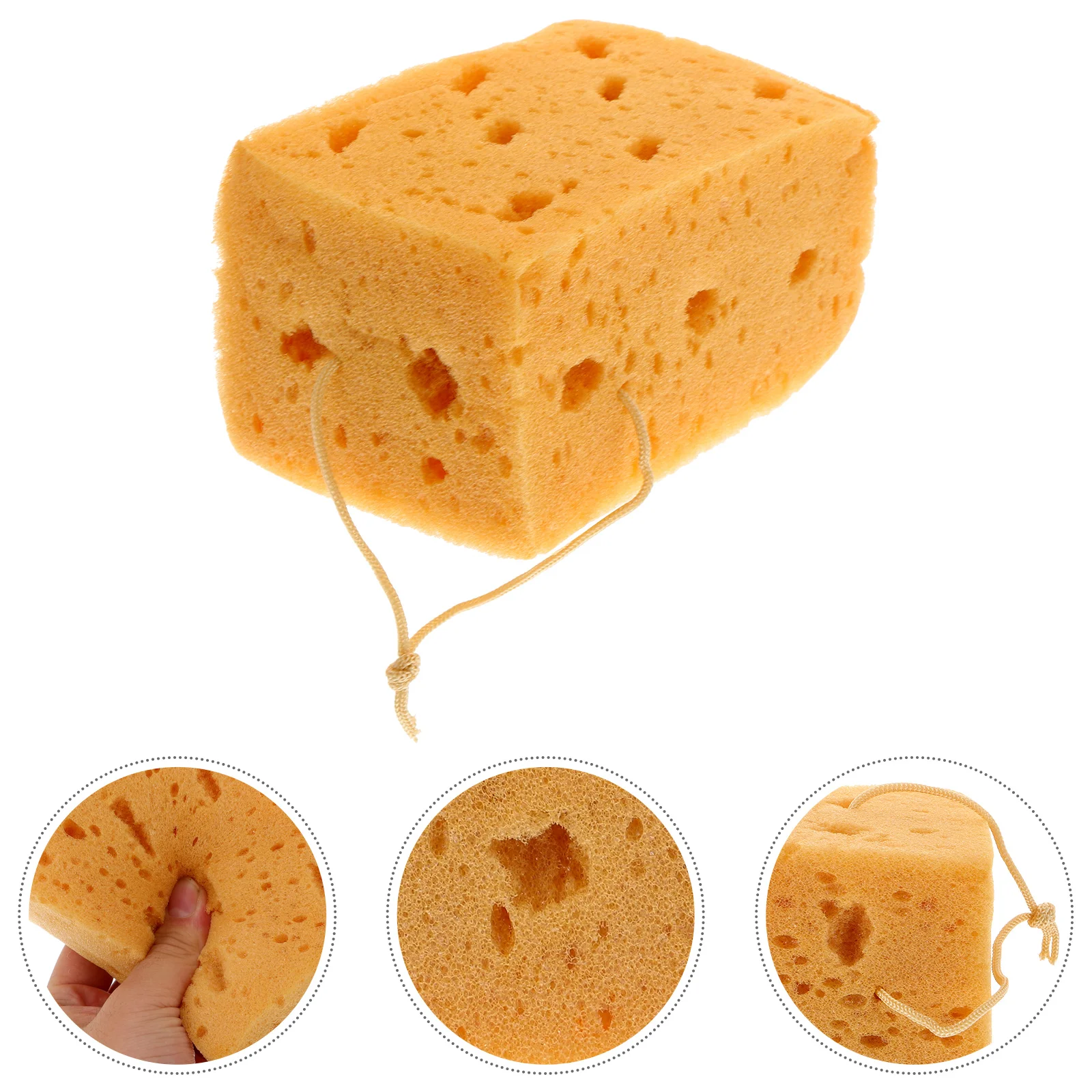 

1pc Car Wash Honeycomb Sponge Cleaning Car Wheel Multi-Use Sponge for Home Kitchen Bathroom (Random Color)