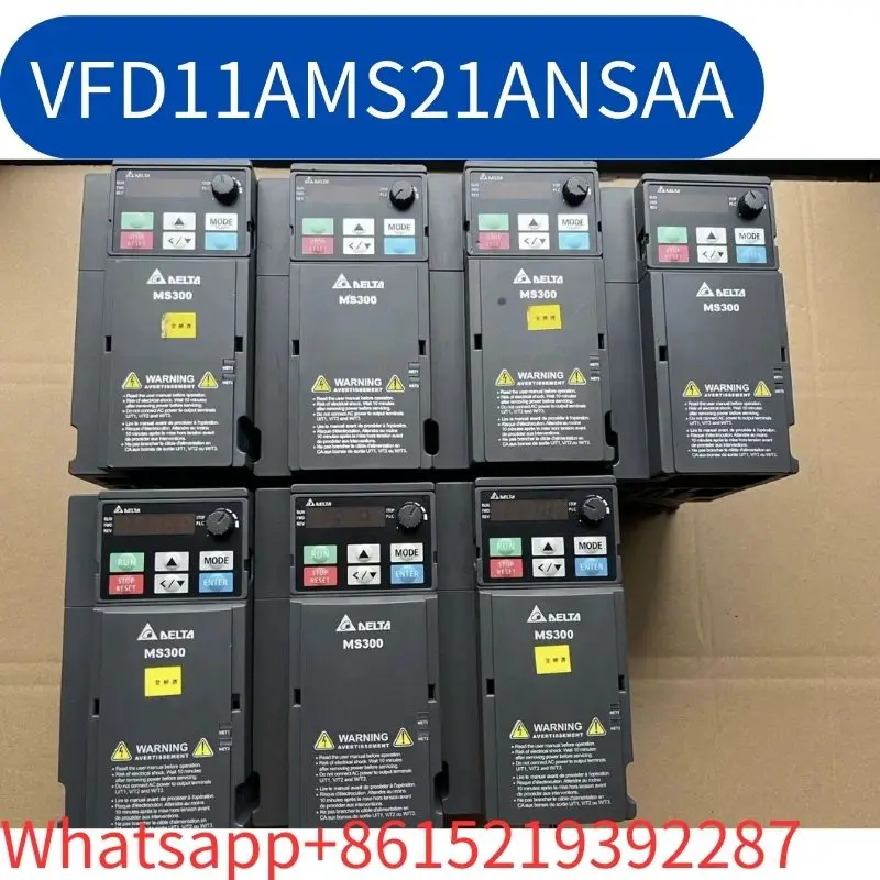 VFD11AMS21ANSAA inverter 2.2kw second-hand  Test OK