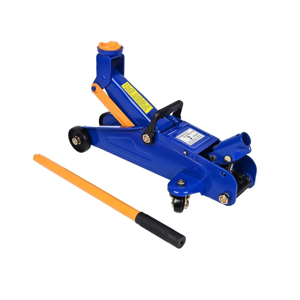 

2-Ton Capacity Low Profile Hydraulic Car Lift Jack with Rapid Pump and Wide Lift Range