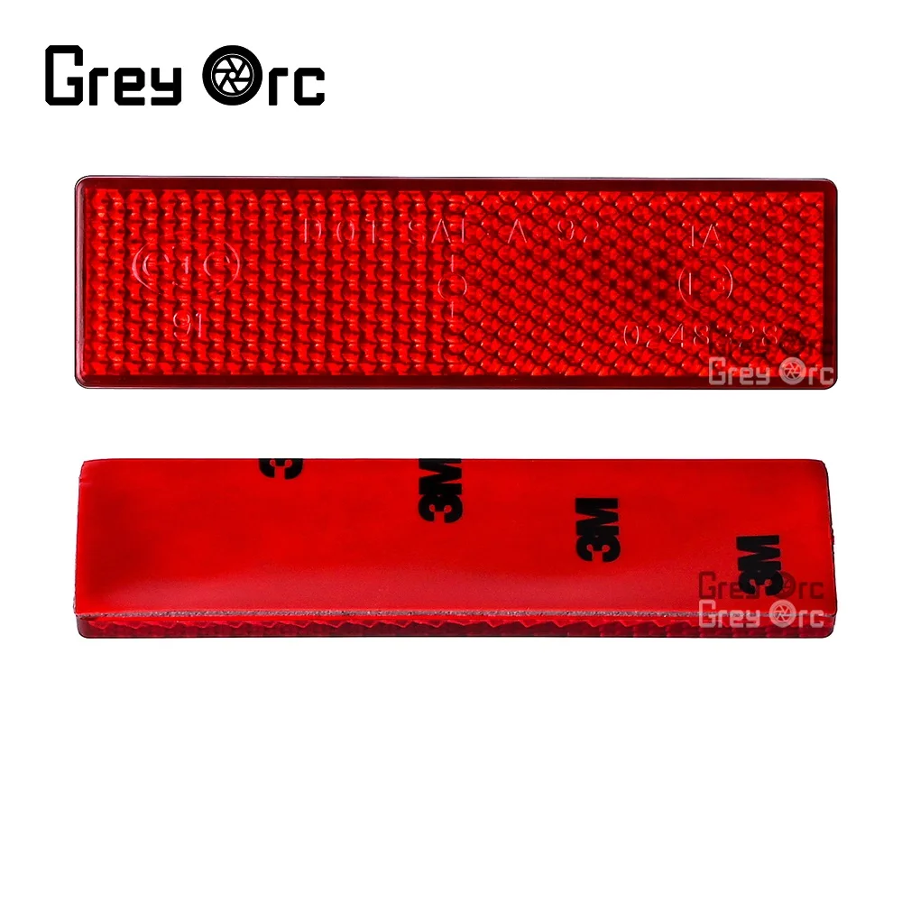 For BMW S1000RR S1000R K1600GT/GTL R900RT R1200 R nineT Accessories Motorcycle Rectangular Reflector Safety Sign Signal Strip