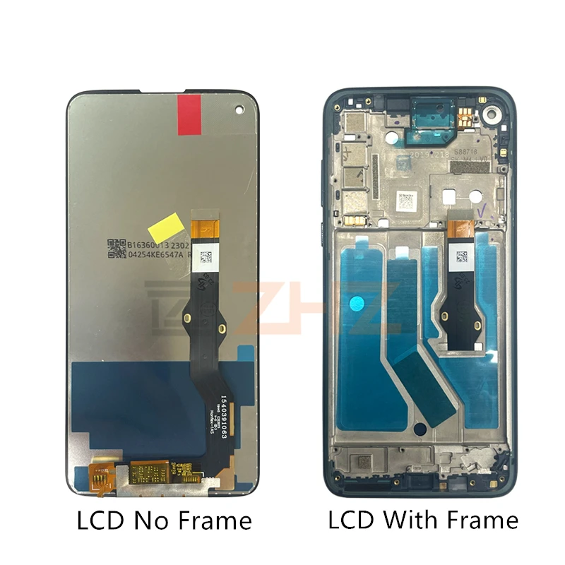 For Motorola Moto G8 Power LCD Display Touch Screen Digitizer Assembly With Frame Display Replacement Repair Parts Free Tools