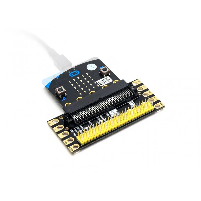 Placa de expansión de conector de borde para Micro:bit, ruptura de los pines de E/S a la interfaz Pinheader