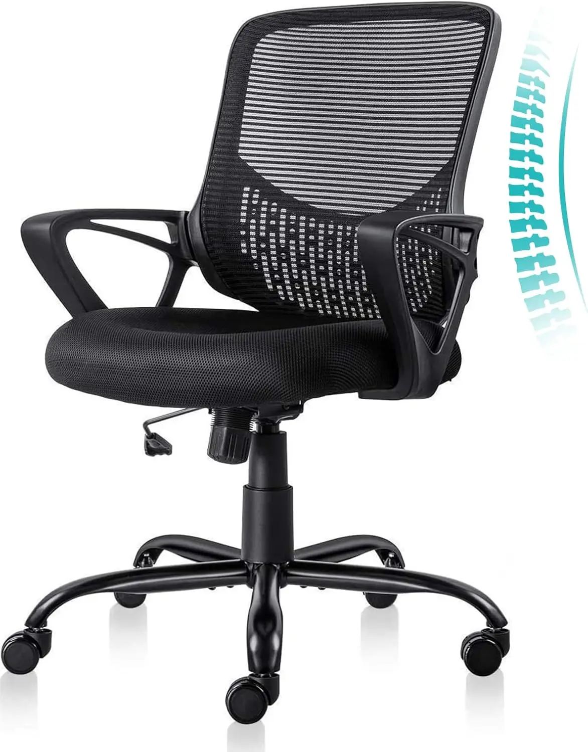 

Office Chair Mesh Back Office Desk Chair Computer Chair Mid Back Task Chair for Home Office Gaming