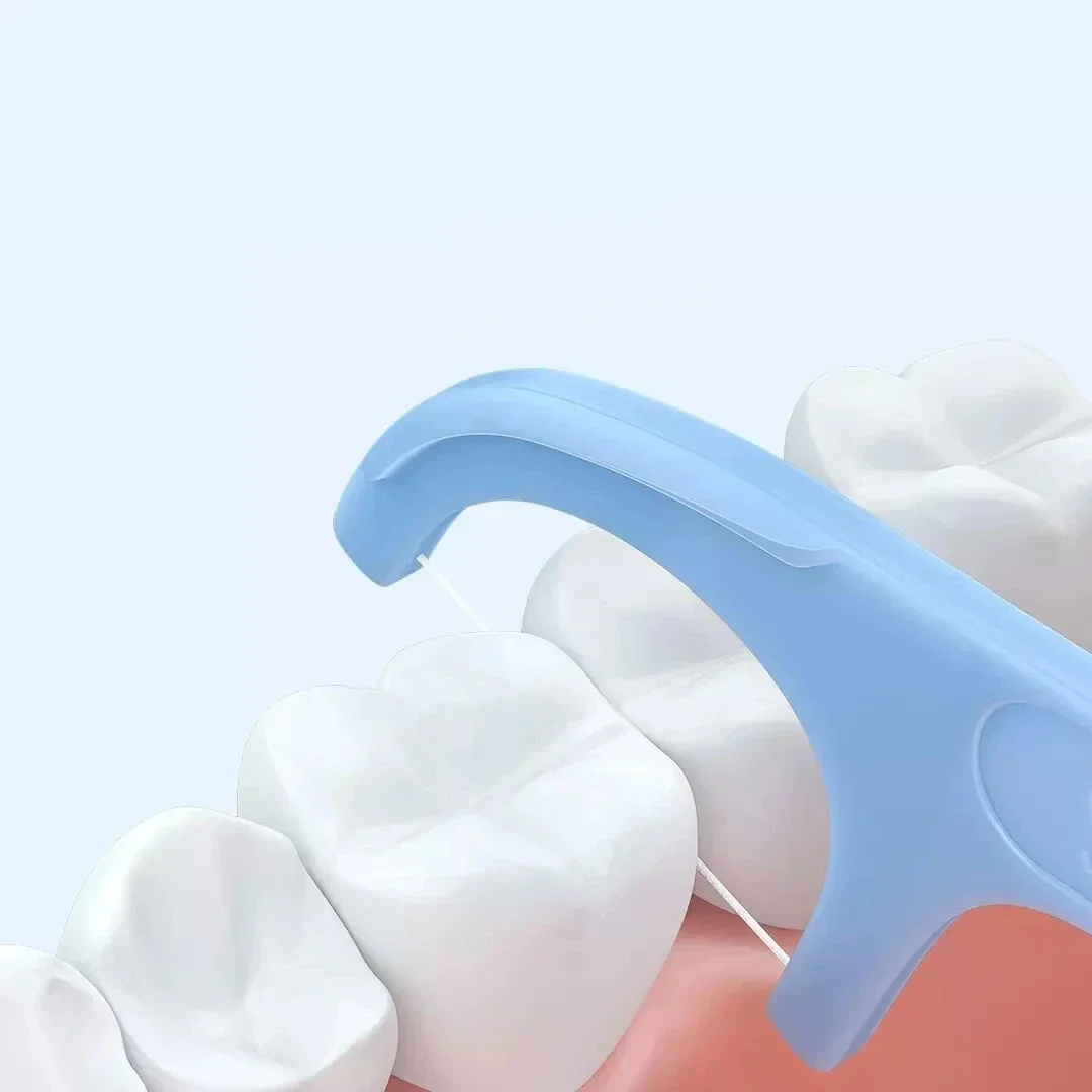 Youpin 300pcs SOOCAS Professional Dental Flosser Ergonomic Design Testing Food Grade Daily Tooth Cleaning