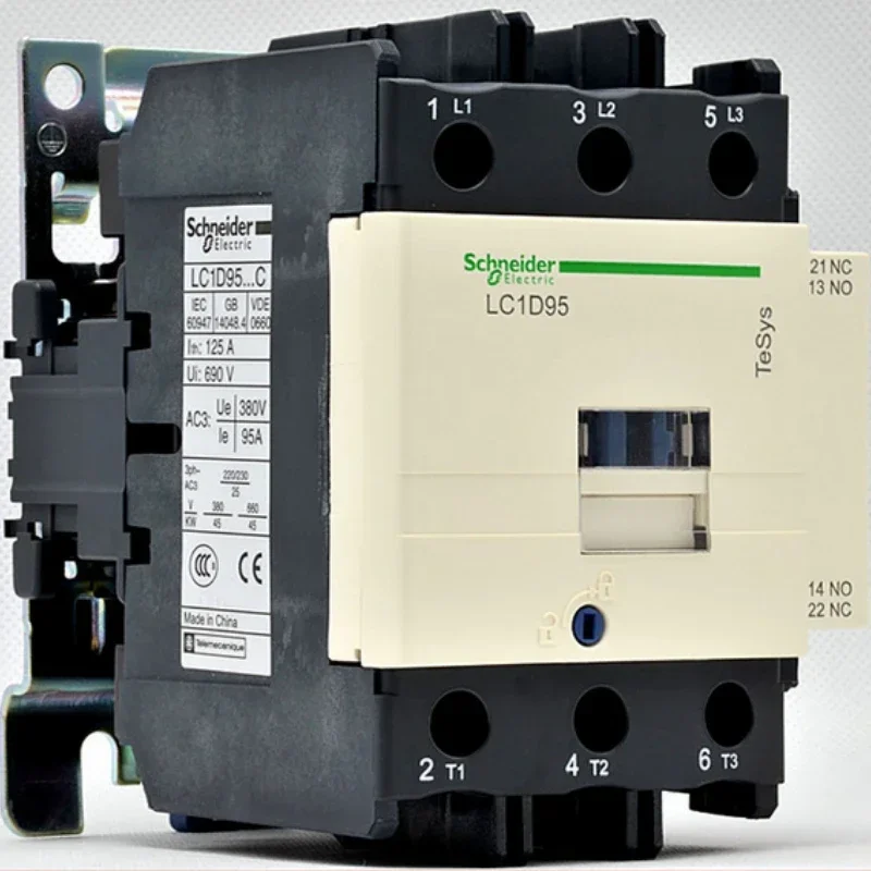 

Schneider Electric AC contactor LC1D95 B7C C7C E7C F7C M7C Q7C 24V 36V 48V 110V 220V 380V AC Contactor Electrical Equipment