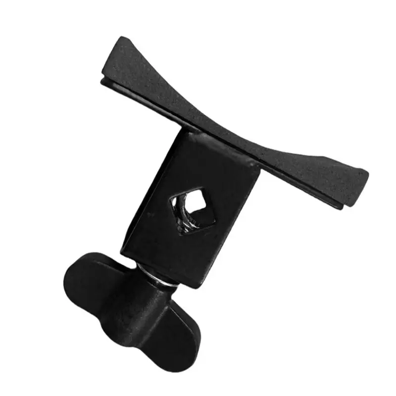 Dropship-Bass Tom Drum Hoop Cowbell Mounting Clamp Bracket For 10Mm Rod, Snare Drum Hoop Mount Holder For Cowbell Jam Block