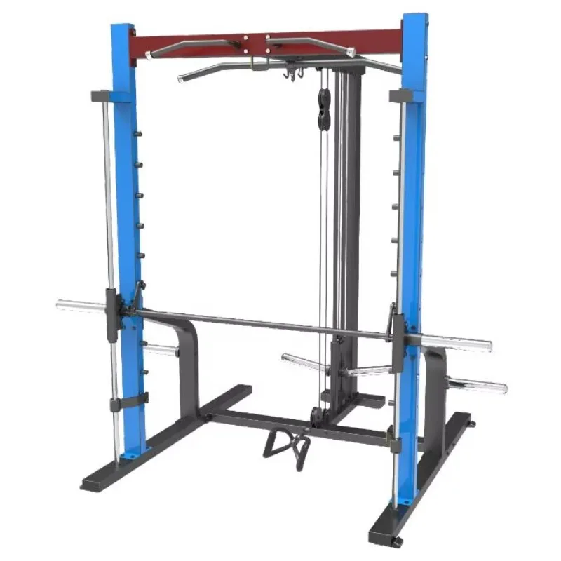

Fitness Equipment Multi-function Smith Machine Lat Pull Down Row Smith Machine