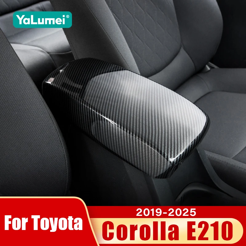 

For Toyota Corolla E210 2019 2020 2021 2022 2023 2024 2025 Hybrid Car Armrests Storage Box Protect Cover Mat Accessories