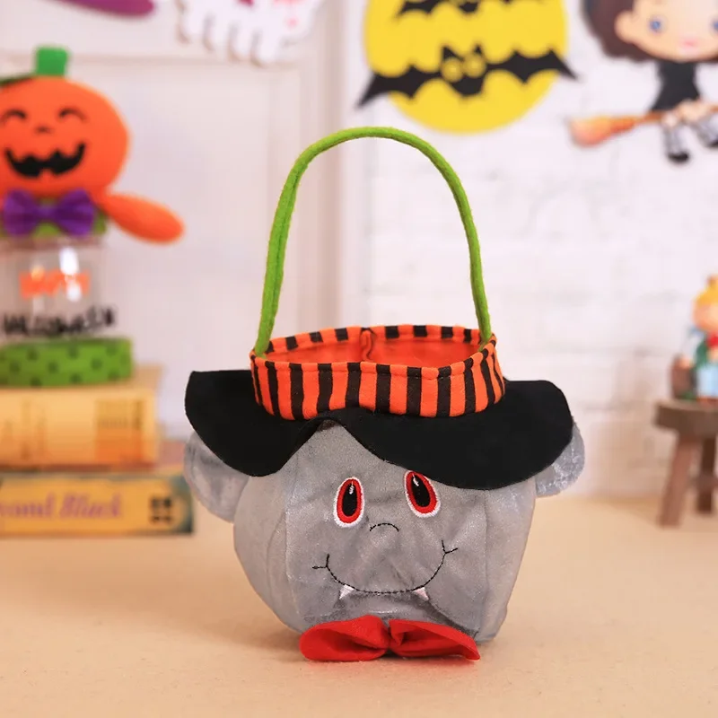 

Halloween Decorations Witch Pumpkin Tote Bags Children's Holiday Candy Bags Party Decorations M