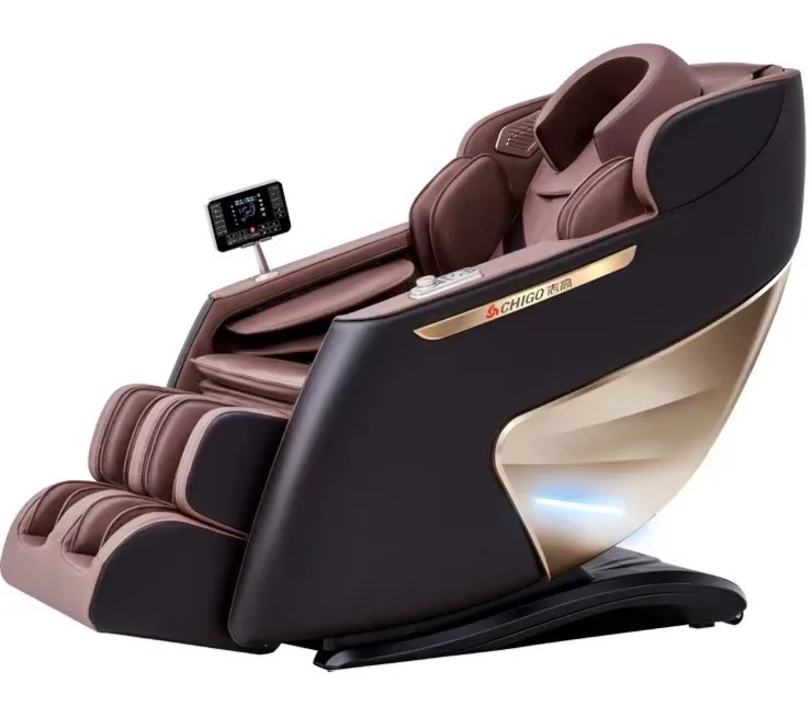 C132 2024 new high end Full Body spa Electric AI Smart Heat sofa Robot Hand healthcare shoulder massage chair