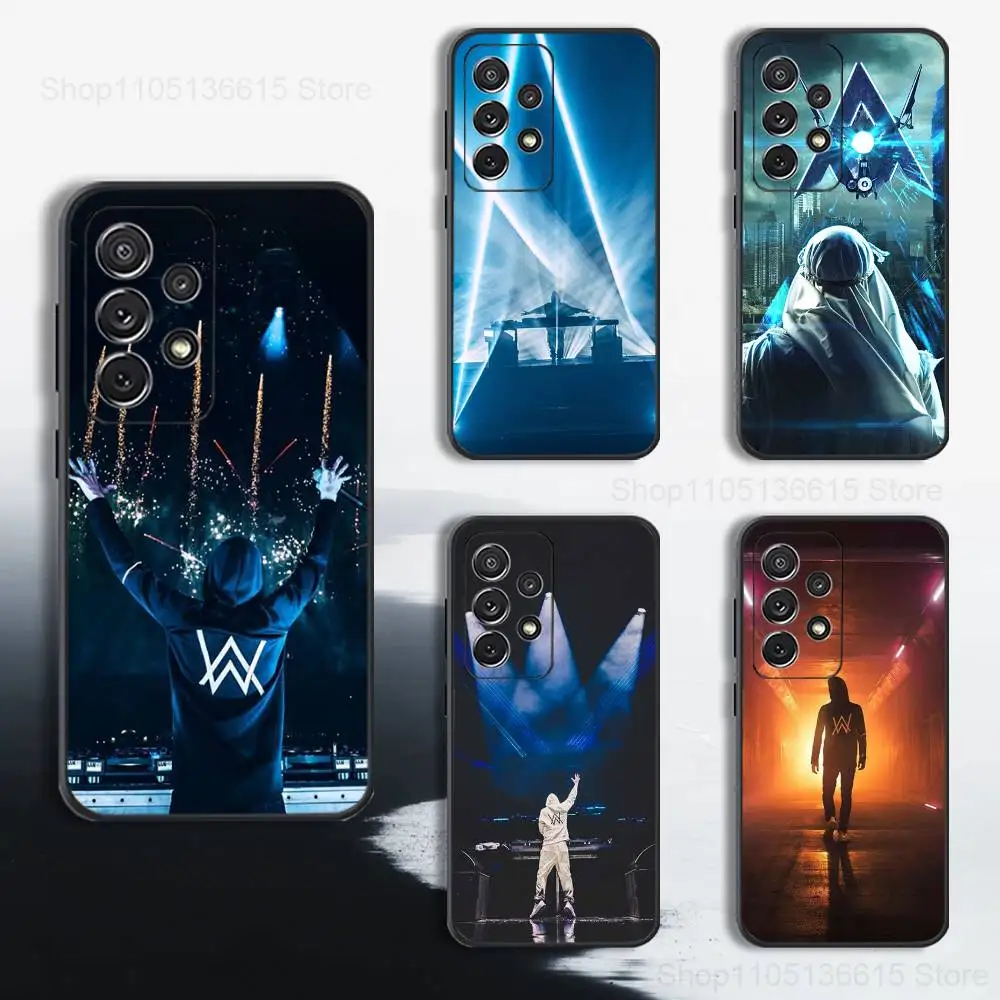 

Norway A-Alan W-Walker DJ Phone Case For Samsung S25,S24,S23,S22,S21,S20,S10,S9,Ultra,Plus,Lite,FE,Soft Silicone Black Cover