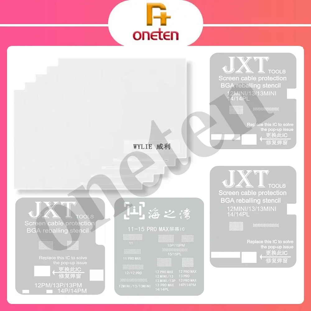 2024 Top WYLIE High Temperature Resistance Airline Thermal Pads Screen Transplant IC 360° Without Damaging The Screen