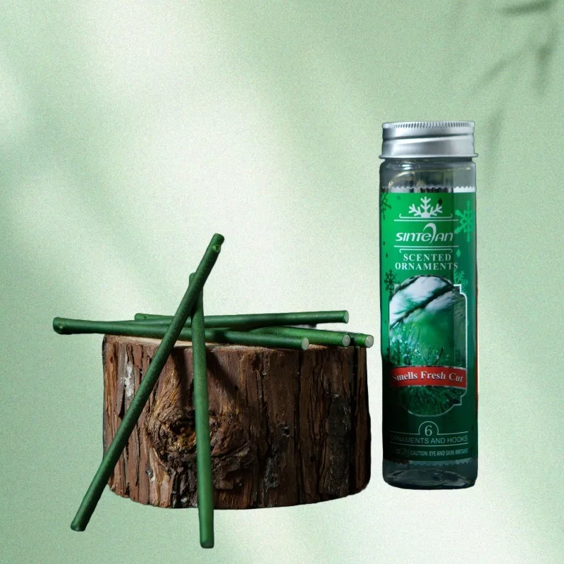 Christmas Aromatherapy Stick Creative Christmas Tree Ornament Pine Flavor Stick Filling Aromatherapy Stick
