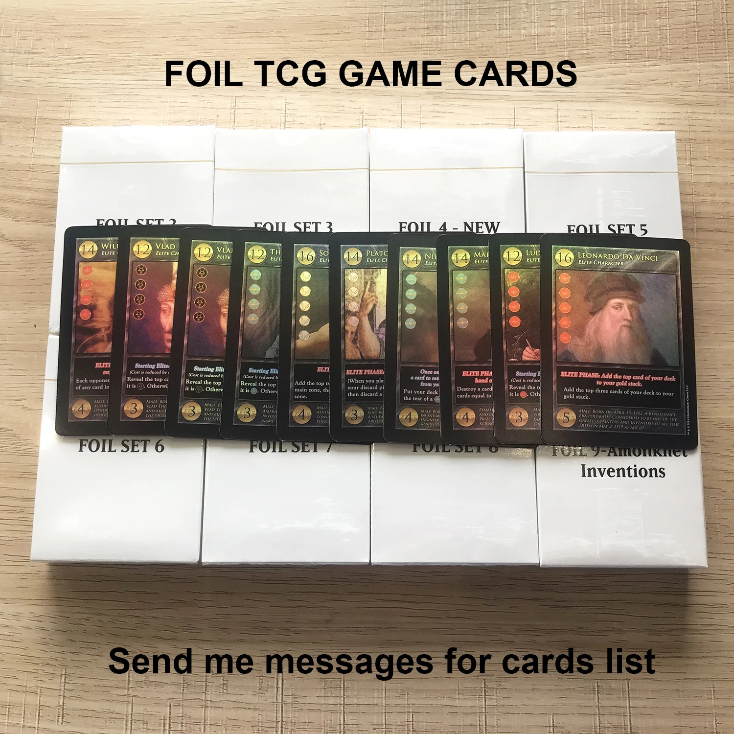 

BL FOIL CARDS BLUE Core Custom Standard Cards Set TOP Quality Playing Card Board Games Proxy King OEM Board Games