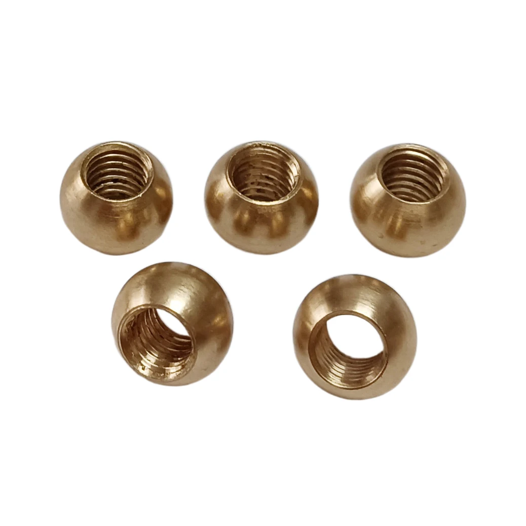 1PCS Brass Thread Hole Ball For CNC Later Machine