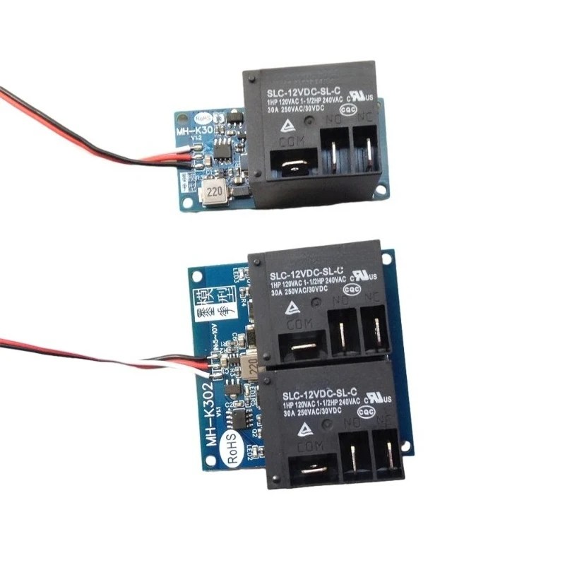 30A High Power Electronic Relay Module 12V 1/2 Channel PWM Switch Remote on Off Control Board for DIY RC Model Projects