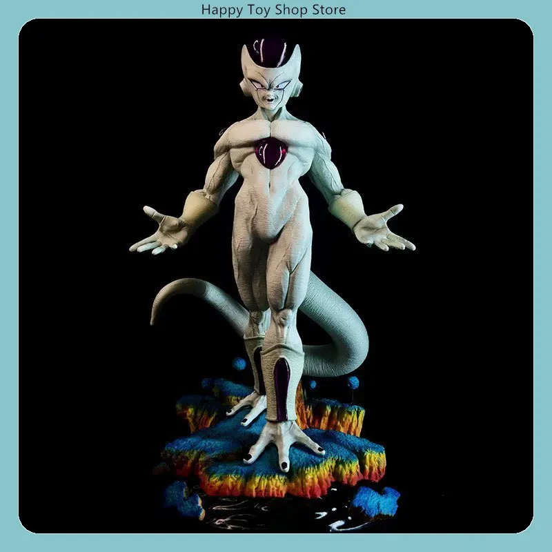 

28cm Dragon Ball Namek Planet Universe Emperor Frieza Standing Hands Spread Pose Anime Figure Model Statue
