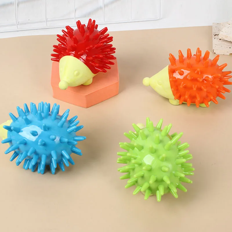 Squeaky Dog Chew Ball Bite Resistant Teeth Cleaning Grinding