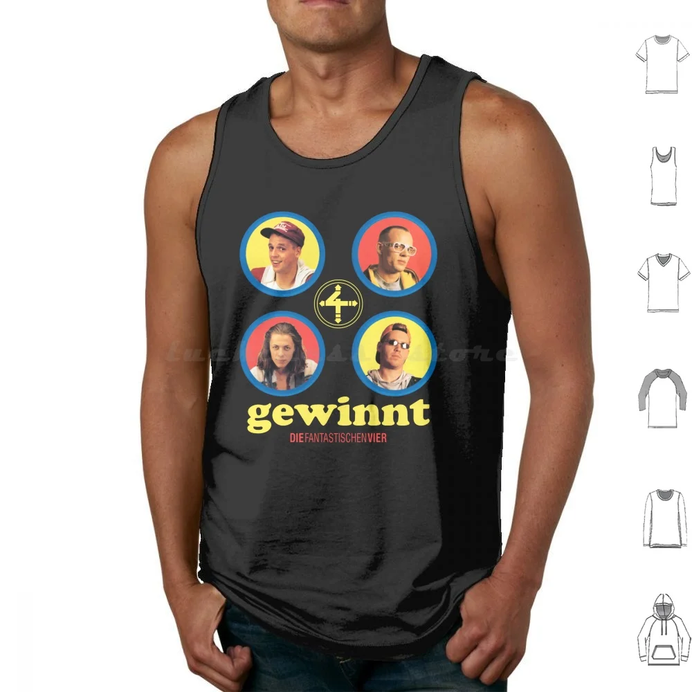 Die Fantastischen Vier Band Tank Tops Vest Sleeveless German Hip Hop Michael Schmidt Smudo Andreas Rieke Thomas Dürr Michi