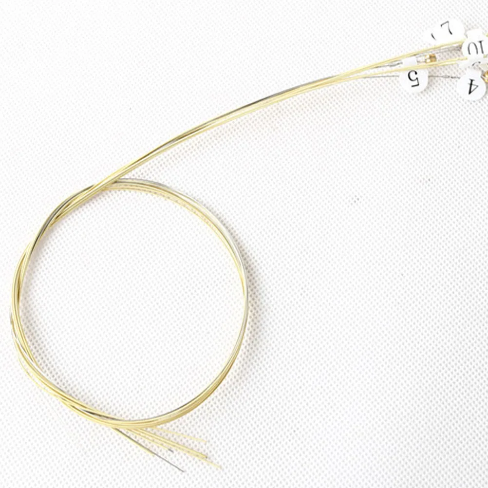 

16Pcs Practical Lyre Strings Full Set Sturdy Design Easy Replacement for Sweet Tones Lyre Changing Strings Kit