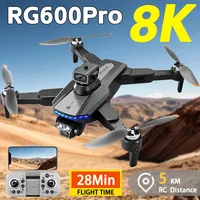 2024 New RG600 PRO MAX Drone GPS Professional Obstacle Avoidance 8K Dual HD Camera Quadcopter Brushless Foldable RC Helicopter