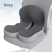Ergonomic L-Shaped Integrated Office Chair Seat Memory Foam Car Seat Waist Pillow Lumbar Support Office Chair Pain Relief