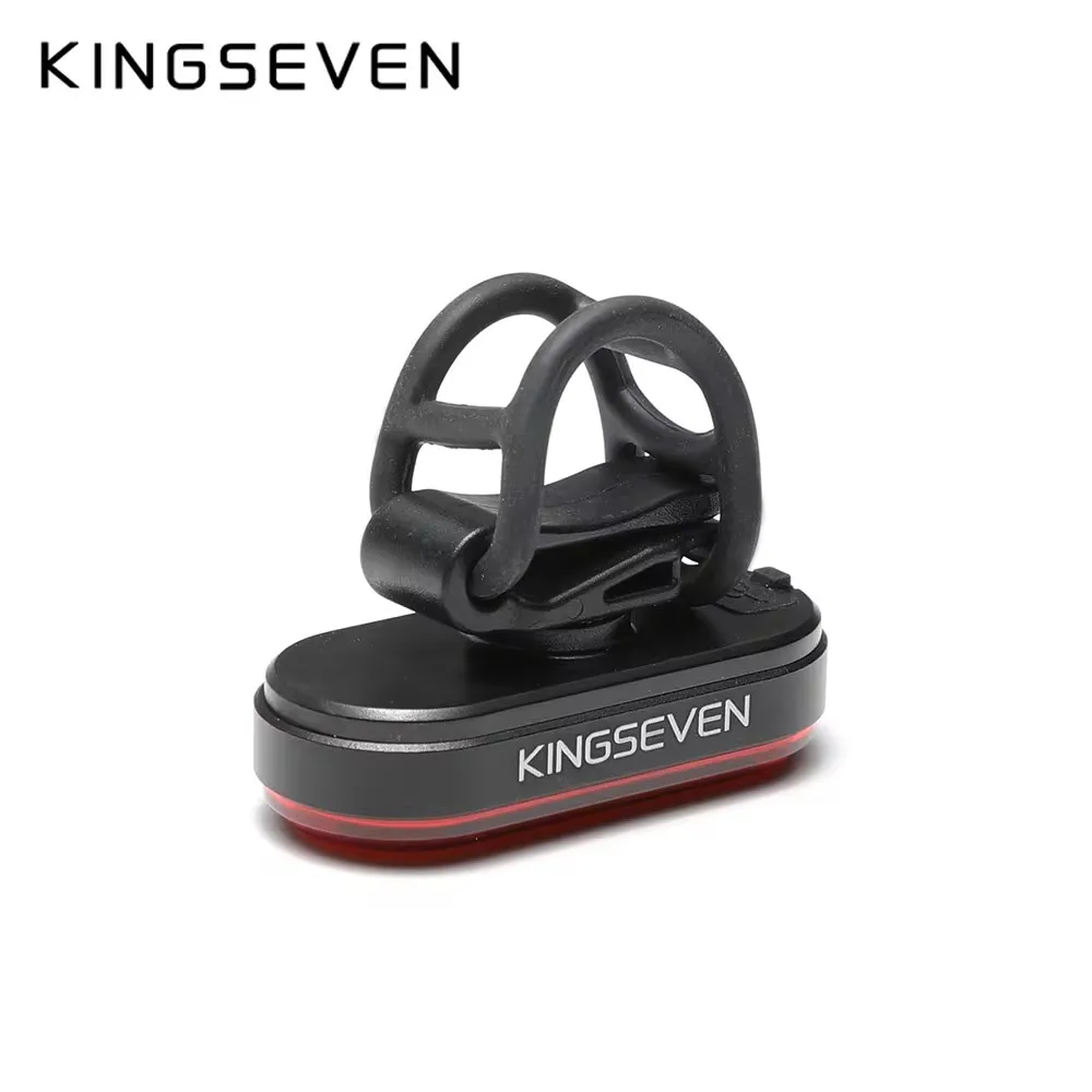 KINGSEVEN Mini Bicycle Light Smart Brake Sensor Rear Tail Light LED Bicycle Headlight Cycling Flashlight MTB Taillight