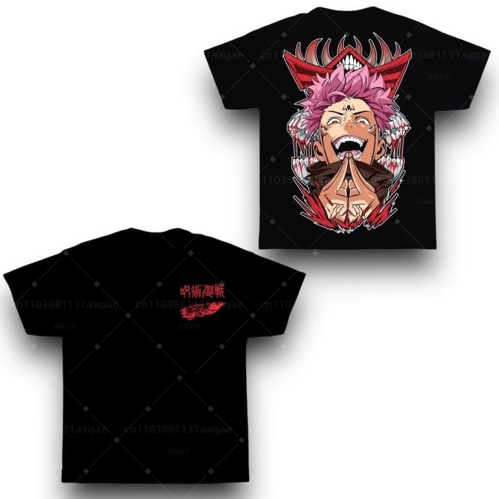 

Japanese Anime SATORU GOJO 6 JUJUTSU KAISEN Cotton Tshirt Men Baju Lelaki Wanita Perempuan Anime Graphic Kids Tee Short-sleeved