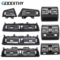 F10 F11 F18 coperchio aria condizionata sinistro destro cromato pannello di uscita griglia di sfiato ca posteriore centrale per BMW serie 5 520i 523i 525i