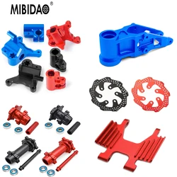 MIBIDAO Rear Brake Rotor Brake/Front Faucet Seat Support/Steering Gear Bracket for 1/4 PROMOTO-MX MOTORCYCLE Upgrade Parts
