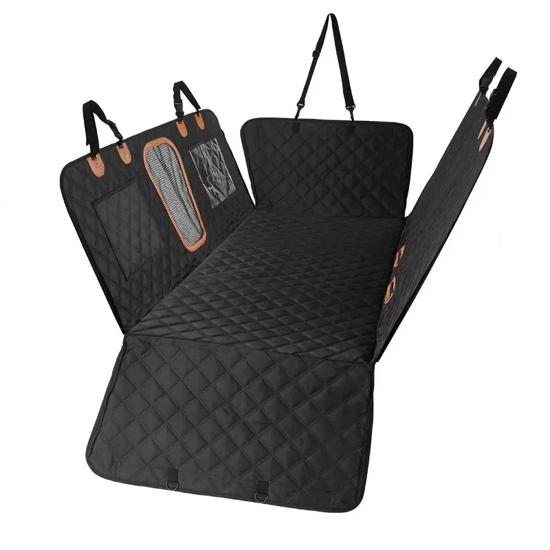 three-panel-solid-car-rear-seat-extender-dog-car-seat-cover-pet-seat-mat-waterproof-washable-hard-bottom-for-car-ride-outdoor